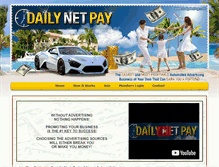 Tablet Screenshot of dailynetpay.com